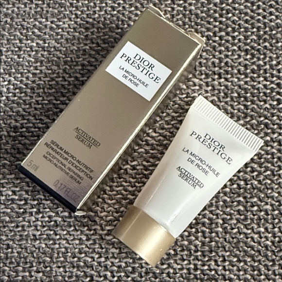 Set of 2 Minis DIOR PRESTIGE La Micro-Huile de Rose Advanced Serum 5ml New - Picture 6 of 15